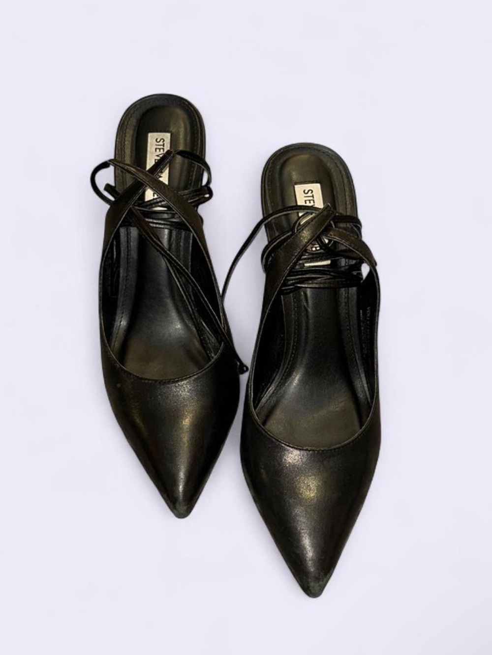 Steve Madden Black patent leather Heels